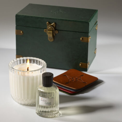 The Maker Fragrance Trunk Duo goop, $370