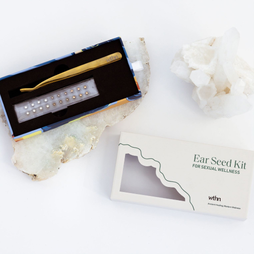 WTHN Sexual Wellness Ear Seed Kit goop, $45