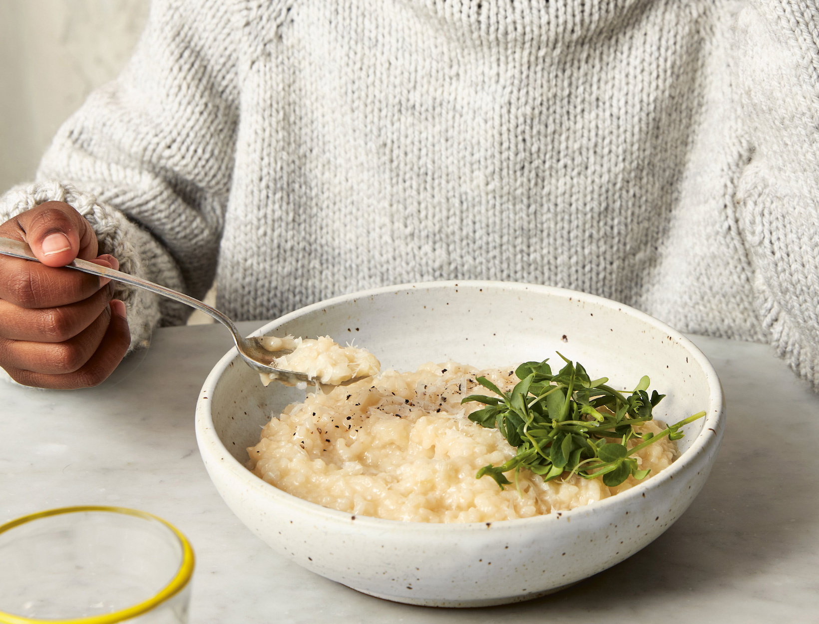 Cacio e Pepe Risotto