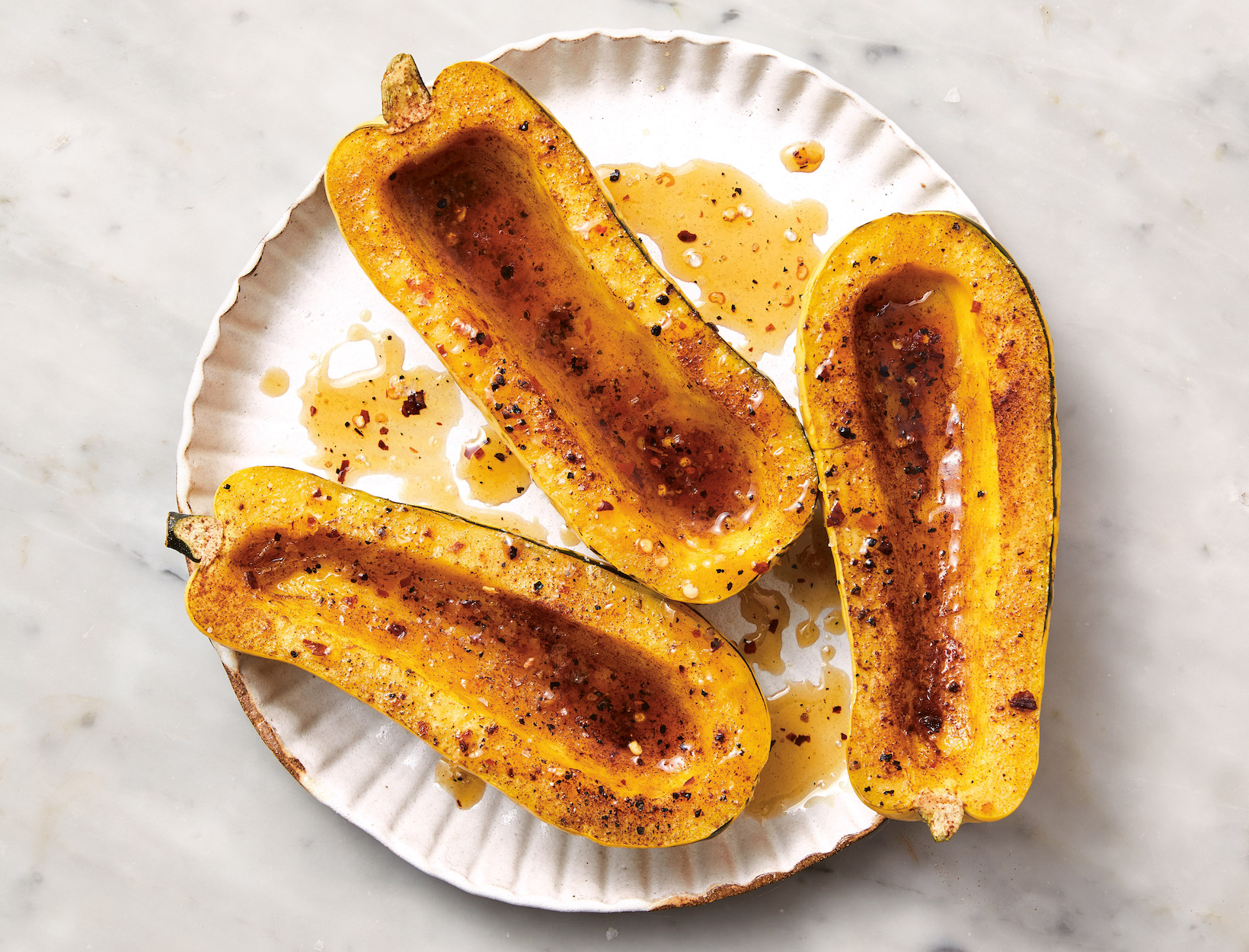 Maple-Cinnamon Squash Agrodolce