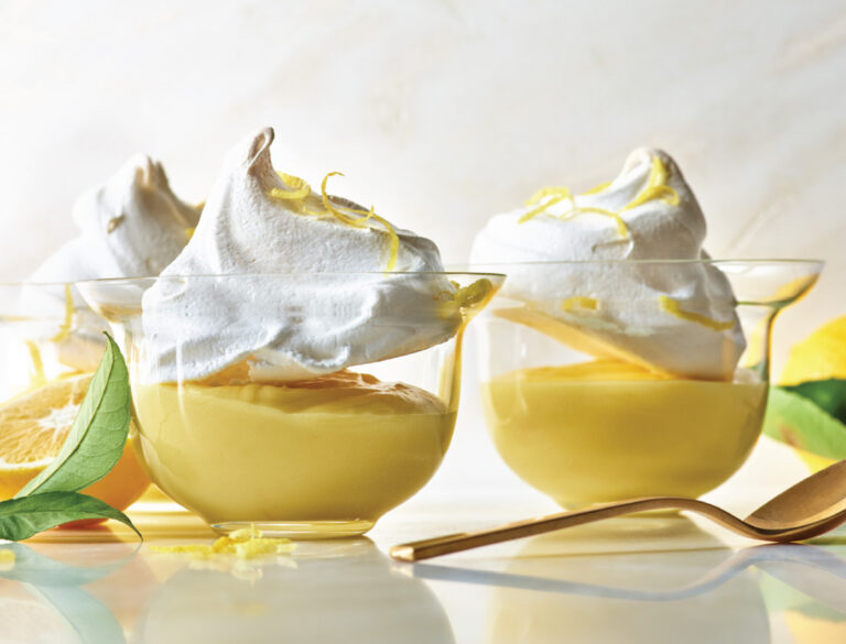 Chewy Meringues & Lemon Curd Recipe goop
