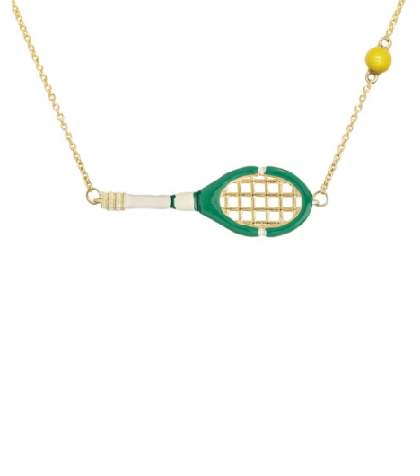 ALIITA TENNIS NECKLACE, goop, $530