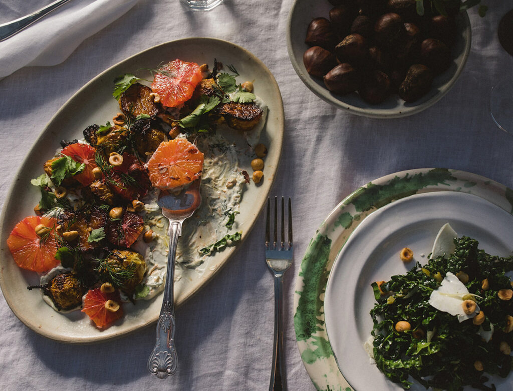 Citrus-Braised Beets and Spiced Yogurt Recipe | goop