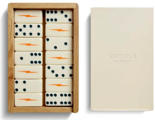 Shinola dominoes set