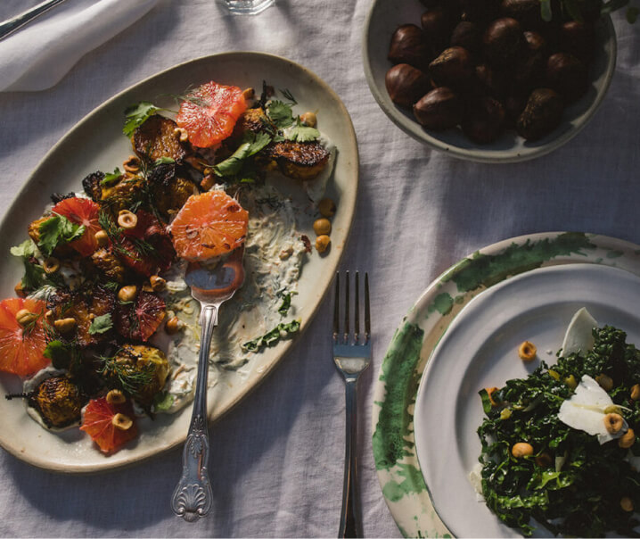 Citrus-Braised Beets and Spiced Yogurt