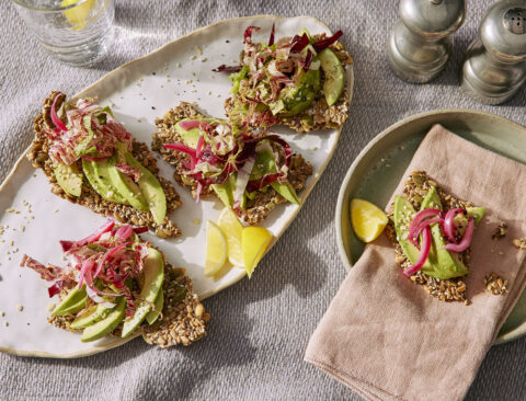 Gluten-Free Seeded Cracker Tartine