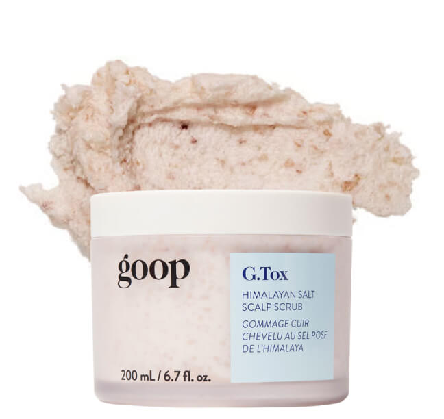 goop Beauty G.Tox Himalayan Salt Scalp Scrub Shampoo, goop, $45/$38 with subscription