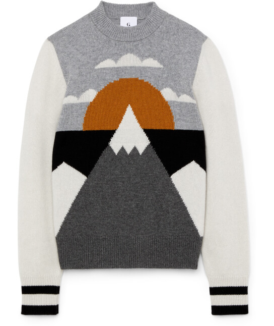 June Intarsia Alpine Sweater G. Label by goop, $725