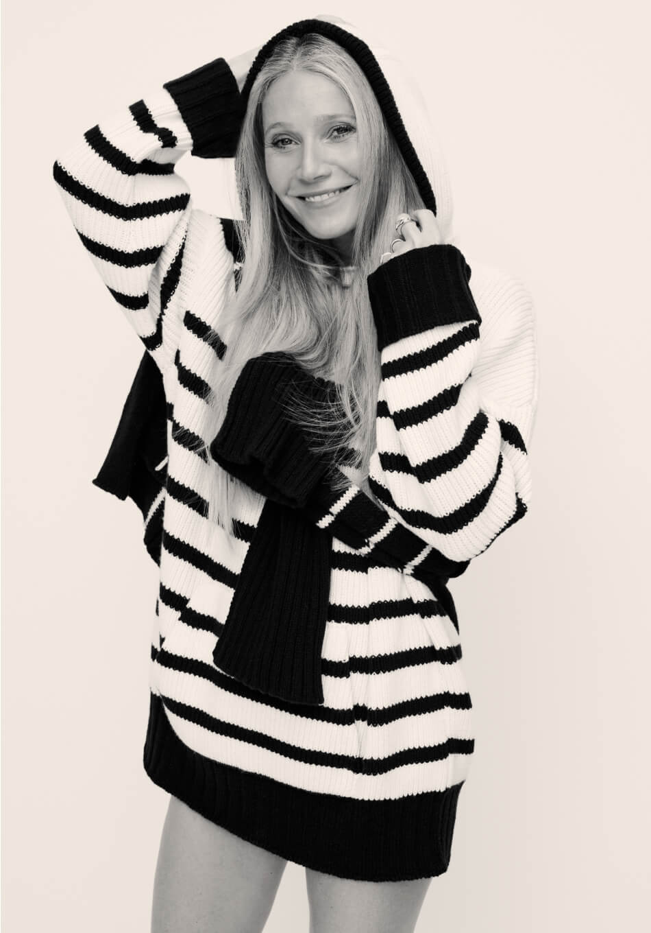 Valeii Striped Hoodie