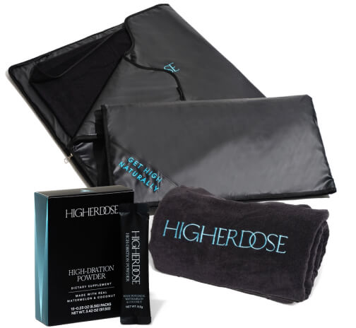HigherDOSE Sauna blanket bundle