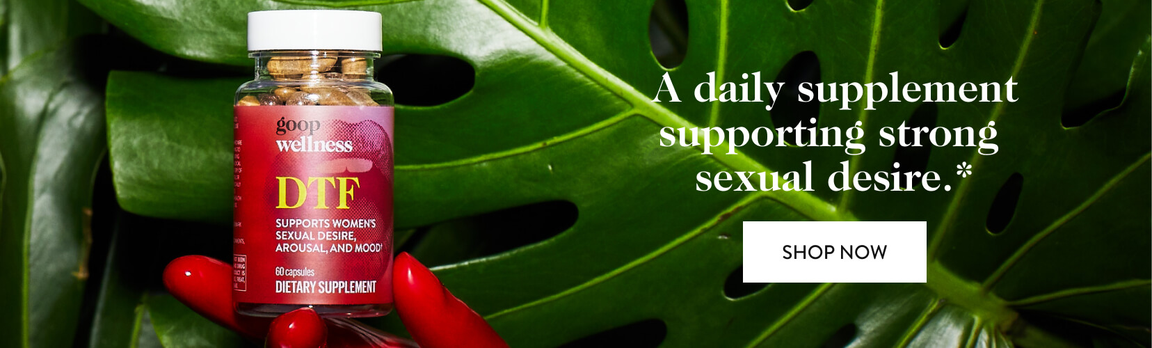 NEW!
      A daily supplement supporting strong sexual desire* - shop now