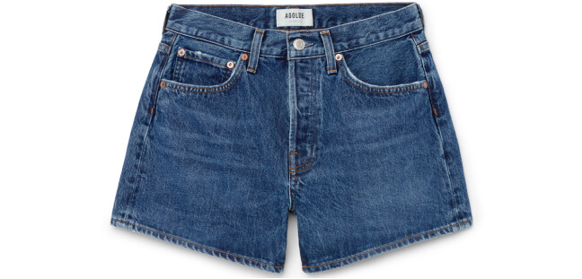 AGOLDE Parker Long Shorts, goop, $148 