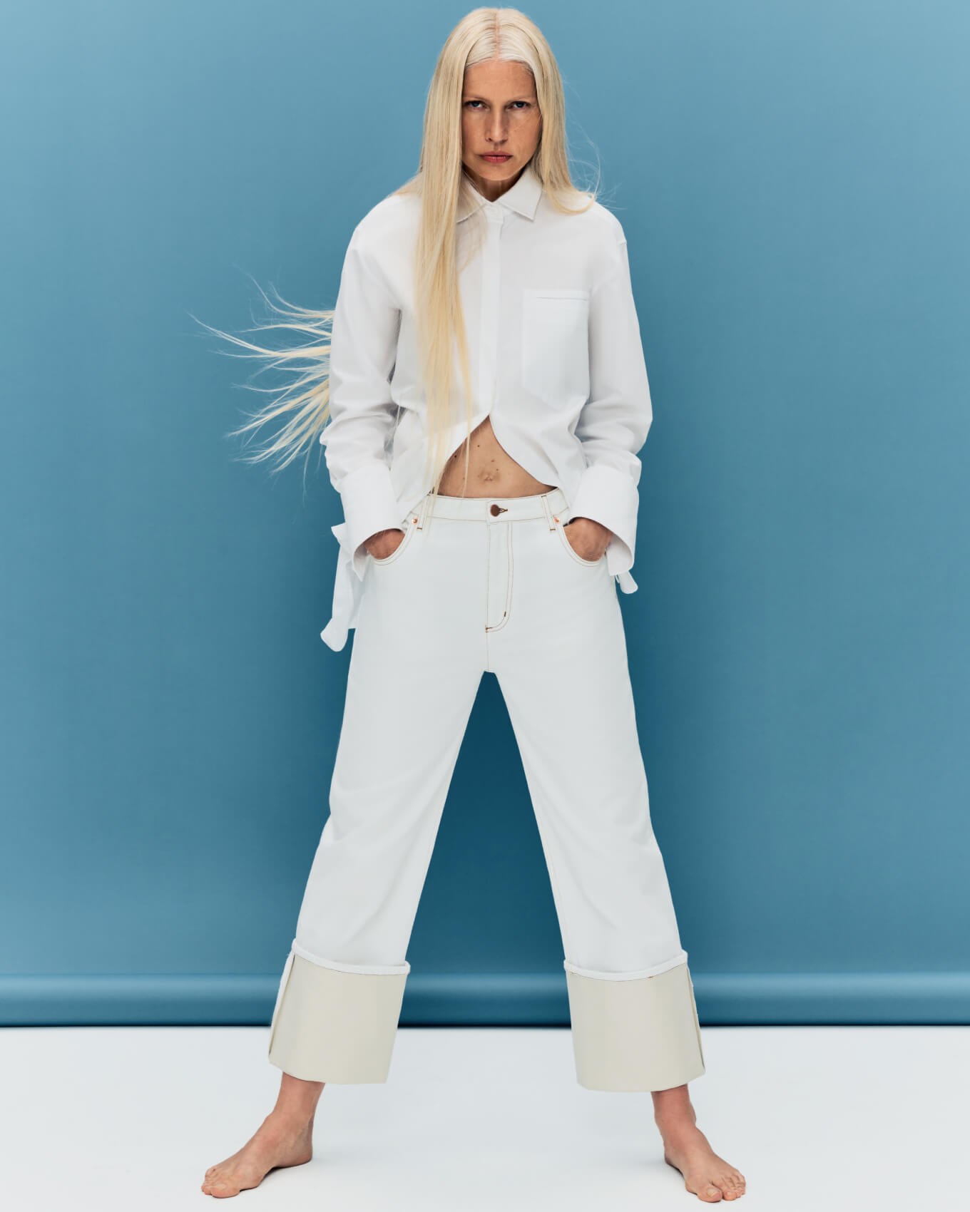 Mizuki White Jeans