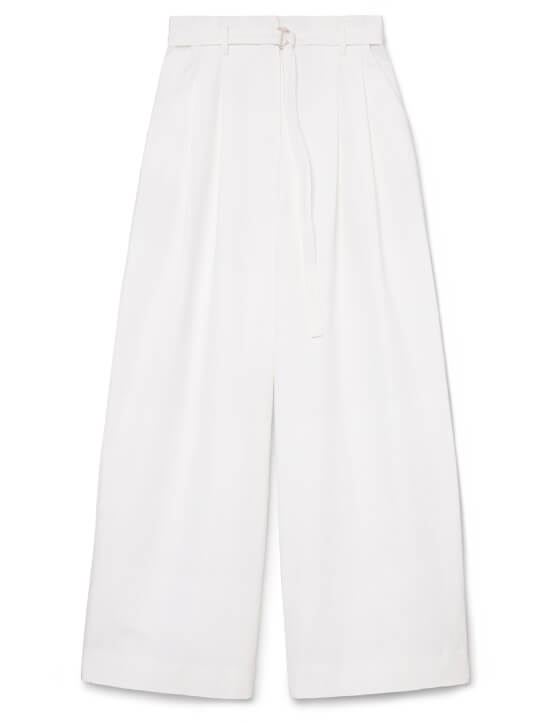Brunswick High-Waisted Pleated Pants