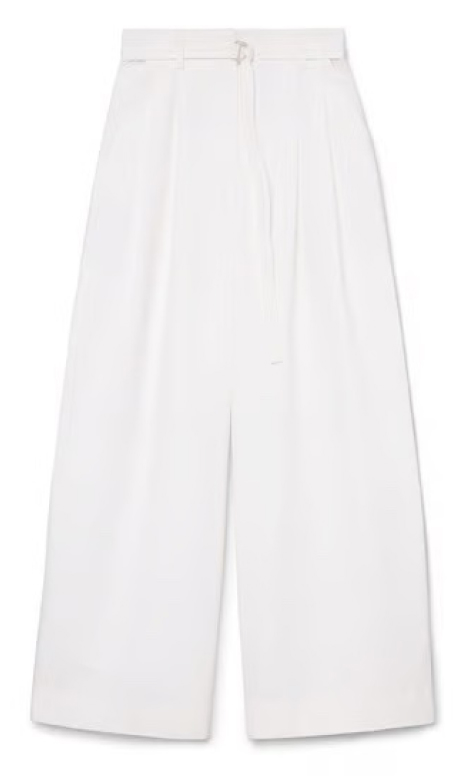 g. label by goop Brunswick High-Waisted Pleated Pants