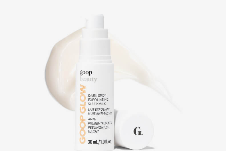 goop Beauty Dark Spot Exfoliating Sleep Milk