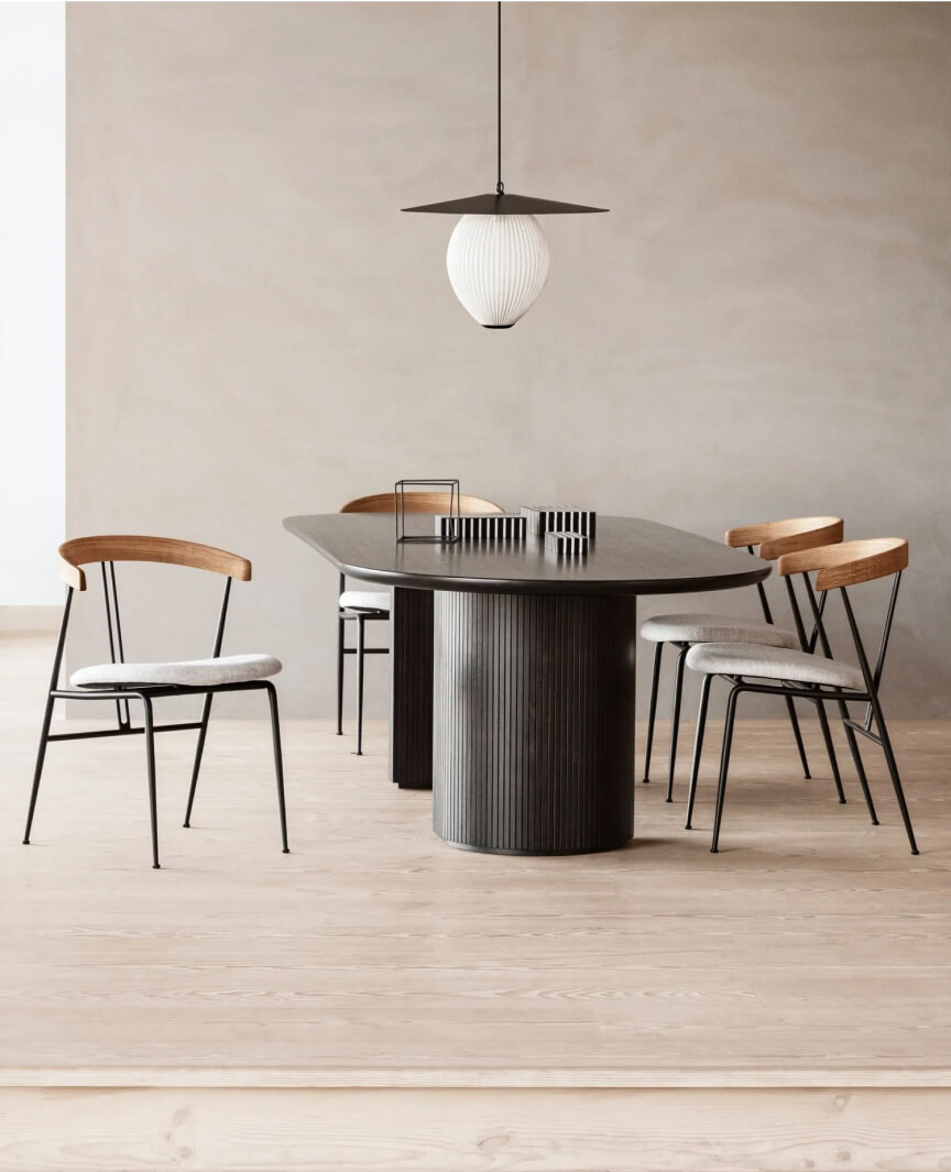 minimalist table setting