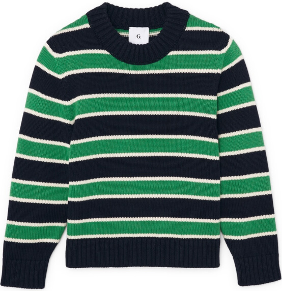 G. LABEL BY GOOP Rachel Striped Sweater