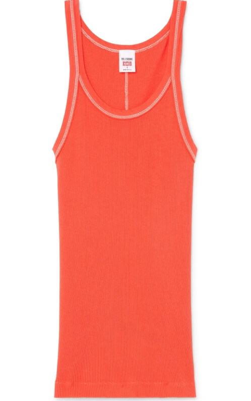RE/DONE Ribbed Tank