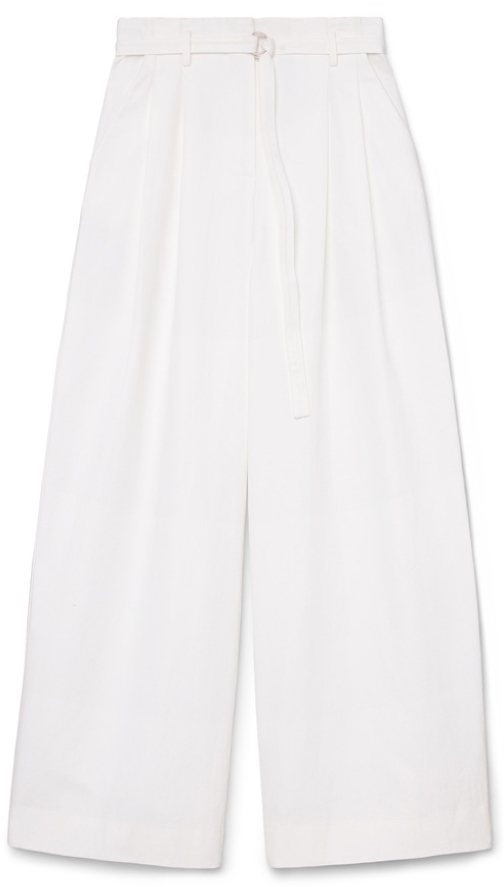 G. Label by goop Brunswick High-Waisted Pleated Pants