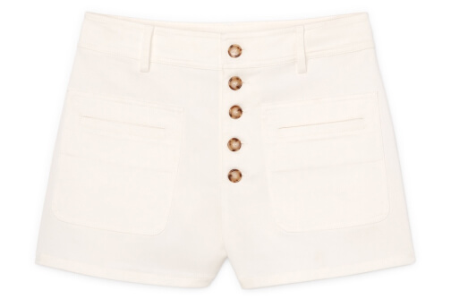 G. Label by goop Zander Button-Fly Shorts