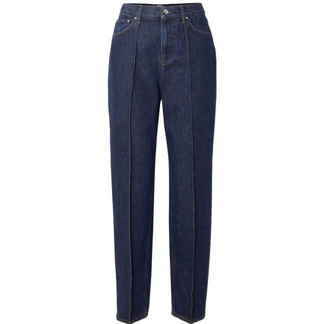 TOTEME + NET SUSTAIN High-Rise Tapered Organic Jeans