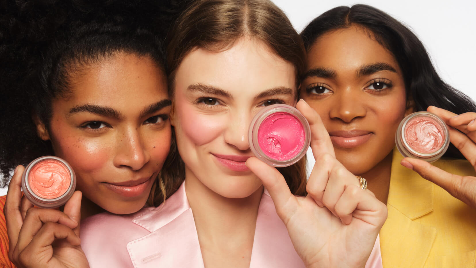 woman posing with goop beauty color balm