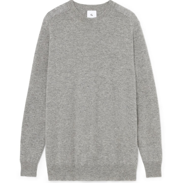 G. Label Gia Classic Cashmere Crewneck