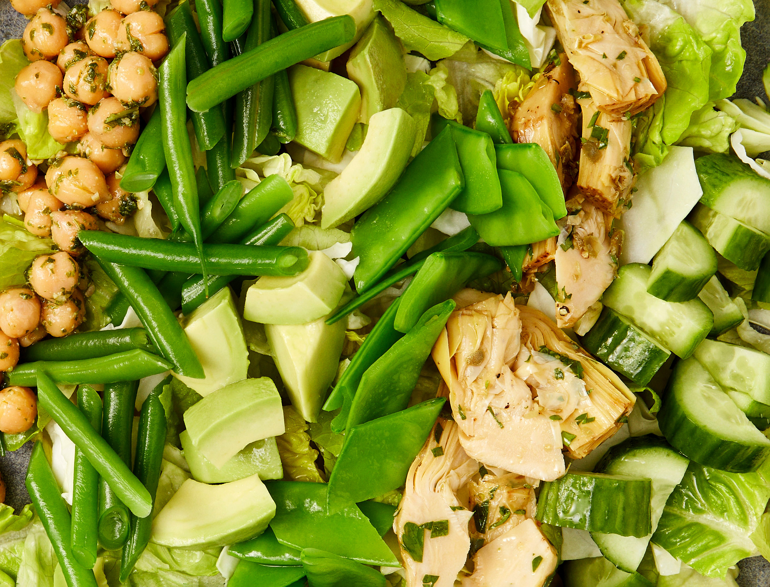 Greenest Green Salad